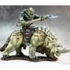 Tabletop Miniatures>Reaper Miniatures Kargir Tundra Beast Rider #14632 Kargir Unpainted RPG D&D Mini - Your Source for Gaming Essentials