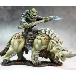 Tabletop Miniatures>Reaper Miniatures Kargir Tundra Beast Rider #14632 Kargir Unpainted RPG D&D Mini - Your Source for Gaming Essentials