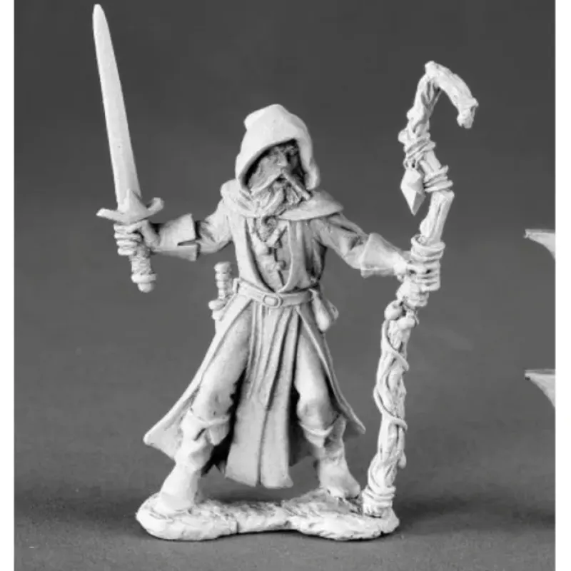 Tabletop Miniatures>Reaper Miniatures Karlov Diedrich, Wizard #03484 Dark Heaven Unpainted Metal - Your Source for Gaming Essentials
