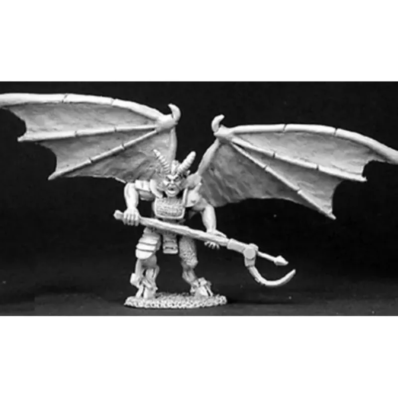 Tabletop Miniatures>Reaper Miniatures Kazael, Demon 03167 Dark Heaven Legends Unpainted Metal Figure - Your Source for Gaming Essentials