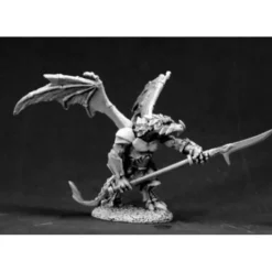Tabletop Miniatures>Reaper Miniatures Khesh Blackscale, Dragonman 03473 Dark Heaven Unpainted Metal - Your Source for Gaming Essentials