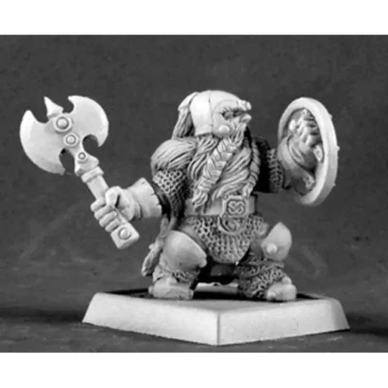 Tabletop Miniatures>Reaper Miniatures Kragmarr Dwarf Captain #14554 Kragmarr Unpainted RPG D&D Mini - Your Source for Gaming Essentials