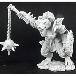 Tabletop Miniatures>Reaper Miniatures Krokuta, Gnoll Cleric #02955 Dark Heaven Unpainted Metal - Your Source for Gaming Essentials