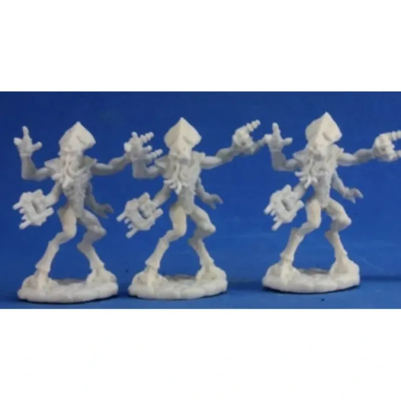 Tabletop Miniatures>Reaper Miniatures Kulathi Two Guns (3) #80042 Chronoscope Bones Unpainted Figure - Your Source for Gaming Essentials