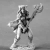 Tabletop Miniatures>Reaper Miniatures Kyrie, Female Barbarian #04008 Unpainted Metal Figure - Your Source for Gaming Essentials