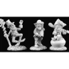 Tabletop Miniatures>Reaper Miniatures Leprechauns (3 Pieces) #02921 Dark Heaven Unpainted Metal - Your Source for Gaming Essentials