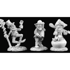 Tabletop Miniatures>Reaper Miniatures Leprechauns (3 Pieces) #02921 Dark Heaven Unpainted Metal - Your Source for Gaming Essentials