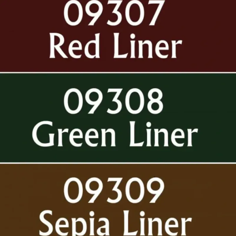 Tabletop Miniatures>Reaper Miniatures Liners II #09803 Master Series Triads 3 Pack .5oz Paint - Your Source for Gaming Essentials