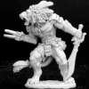 Tabletop Miniatures>Reaper Miniatures Lion Man #02880 Dark Heaven Legends Unpainted Metal RPG Figure - Your Source for Gaming Essentials