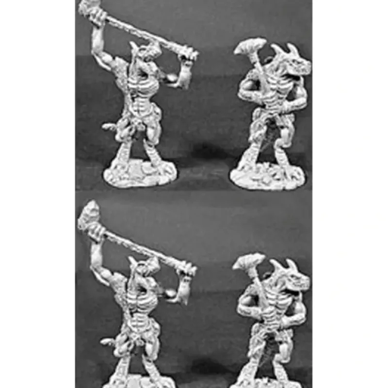 Tabletop Miniatures>Reaper Miniatures Lizardmen Tyrants 4 Pcs #06049 Dark Heaven Legends Army Packs - Your Source for Gaming Essentials