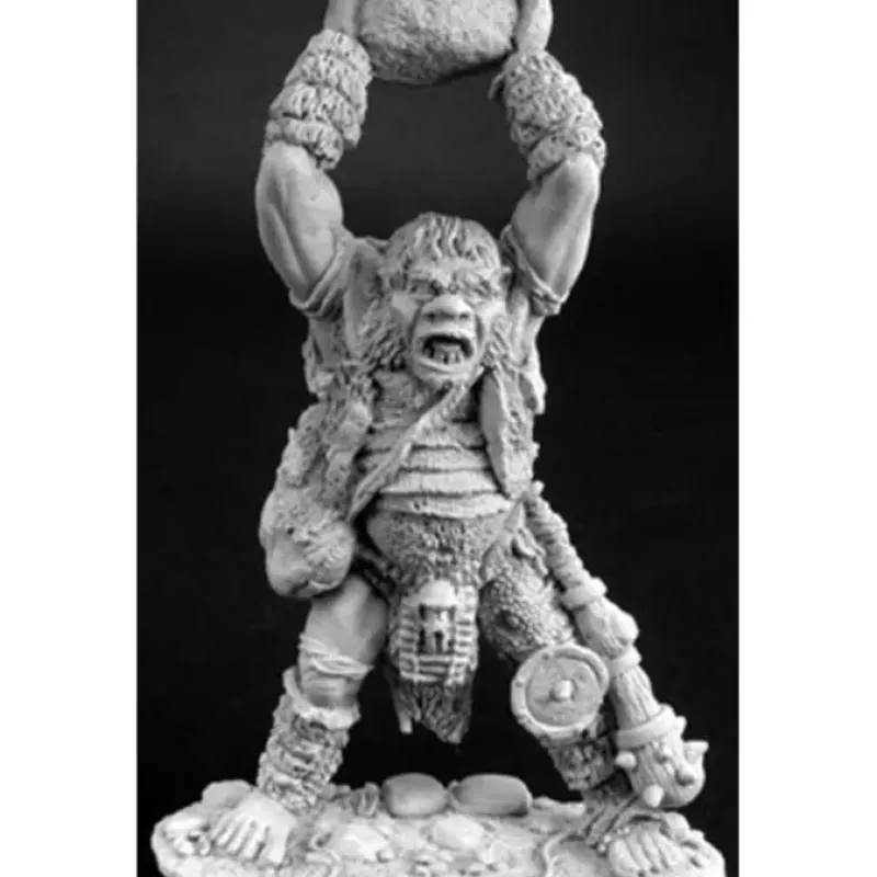Tabletop Miniatures>Reaper Miniatures Lunkh, Hill Giant #02770 Dark Heaven Legends Unpainted Metal - Your Source for Gaming Essentials