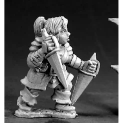 Tabletop Miniatures>Reaper Miniatures Lydia Copperthumb #03399 Dark Heaven Legends Unpainted Metal - Your Source for Gaming Essentials