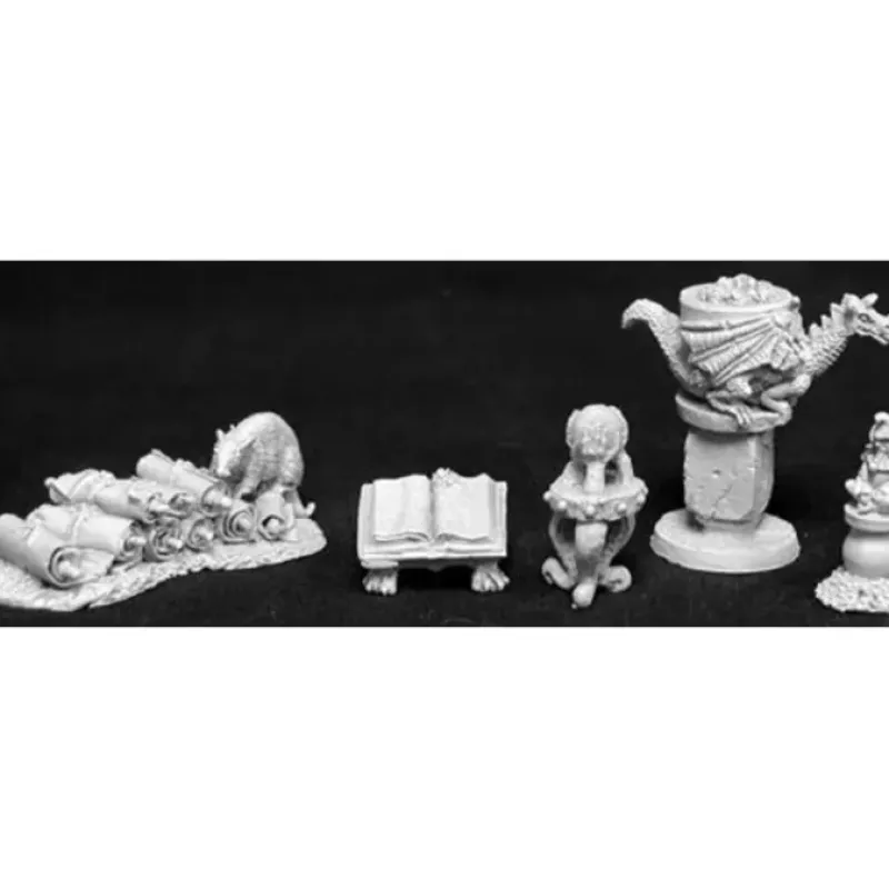 Tabletop Miniatures>Reaper Miniatures Magic Treasures III (5) 02652 Dark Heaven Unpainted Metal - Your Source for Gaming Essentials