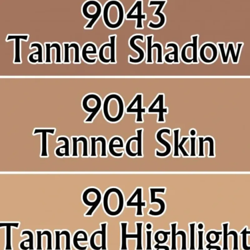 Tabletop Miniatures>Reaper Miniatures Medium Skin Tone #09715 Master Series Triads 3 Pack .5oz Paint - Your Source for Gaming Essentials