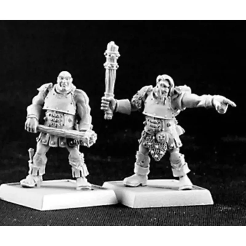 Tabletop Miniatures>Reaper Miniatures Mercenary Thugs (9) #06179 Warlord Army Pack Unpainted Mini - Your Source for Gaming Essentials