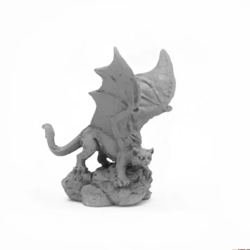 Tabletop Miniatures>Reaper Miniatures Mercurix Winged Cat #03977 Dark Heaven Legends Unpainted Metal - Your Source for Gaming Essentials