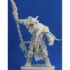 Tabletop Miniatures>Reaper Miniatures Minotaur Demon Lord #77376 Bones Unpainted Plastic Mini Figure - Your Source for Gaming Essentials
