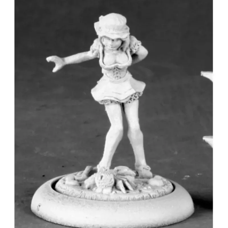Tabletop Miniatures>Reaper Miniatures Miss Muffet And Spider #50151 Chronoscope D&D RPG Mini Figure - Your Source for Gaming Essentials