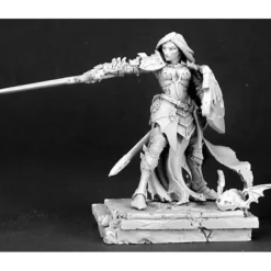 Tabletop Miniatures>Reaper Miniatures Monique DeNoir (54mm) #01444 Unpainted Metal Mini Figure - Your Source for Gaming Essentials