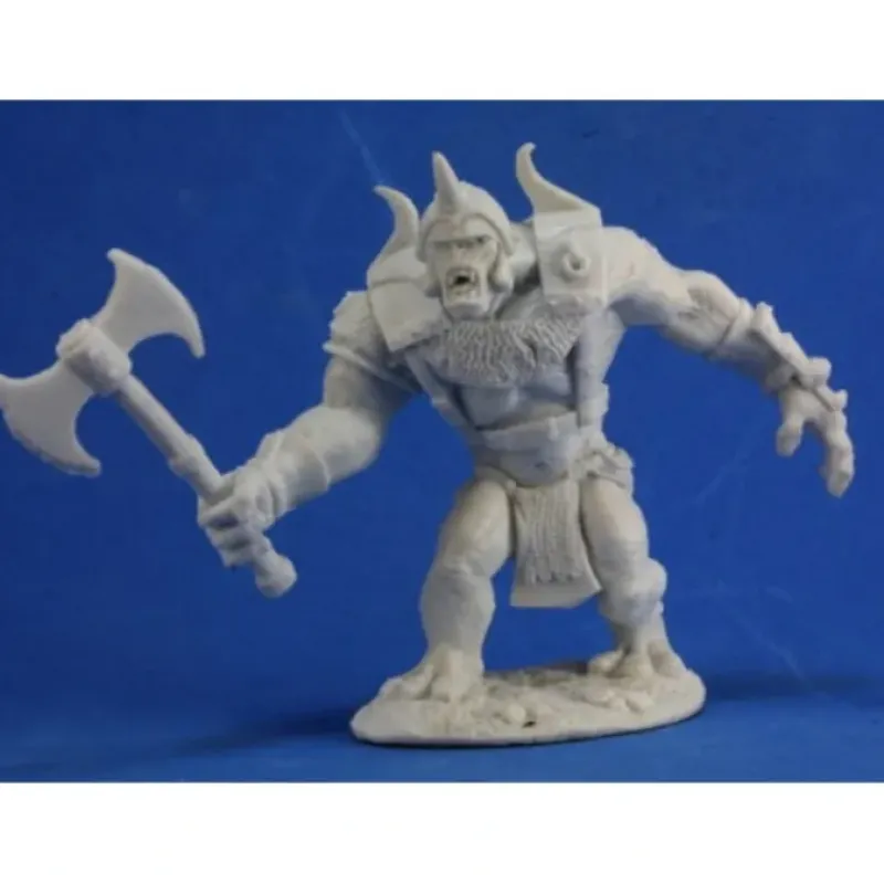 Tabletop Miniatures>Reaper Miniatures Mountain Troll #77333 Bones Unpainted Plastic RPG Mini Figure - Your Source for Gaming Essentials