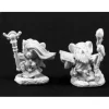 Tabletop Miniatures>Reaper Miniatures Mousling Wizards 2 Pcs #03827 Dark Heaven Unpainted Metal Mini - Your Source for Gaming Essentials