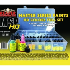 Tabletop Miniatures>Reaper Miniatures MSP #09965 Reaper Master Series HD Paint Complete Set - Your Source for Gaming Essentials