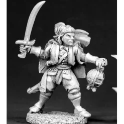 Tabletop Miniatures>Reaper Miniatures Nabin, Desert Ranger #02586 Dark Heaven Unpainted Metal - Your Source for Gaming Essentials