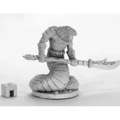 Tabletop Miniatures>Reaper Miniatures Nagendra Spearman #03963 Dark Heaven Legends Unpainted Metal - Your Source for Gaming Essentials