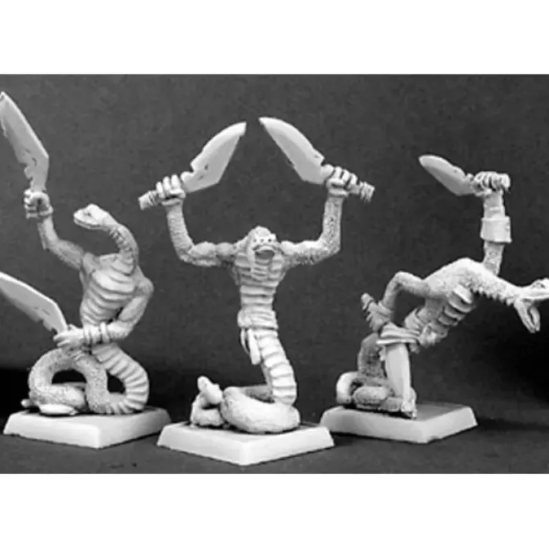 Tabletop Miniatures>Reaper Miniatures Nagendra Rangers (9) #06155 Warlord Army Pack Unpainted Mini - Your Source for Gaming Essentials