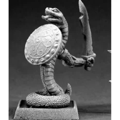 Tabletop Miniatures>Reaper Miniatures Nagendra Warrior #14498 Reptus Unpainted RPG D&D Mini Figure - Your Source for Gaming Essentials