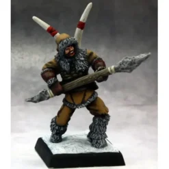 Tabletop Miniatures>Reaper Miniatures Nanoc, Spearmaster 14644 Warlord Unpainted RPG D&D Mini Figure - Your Source for Gaming Essentials