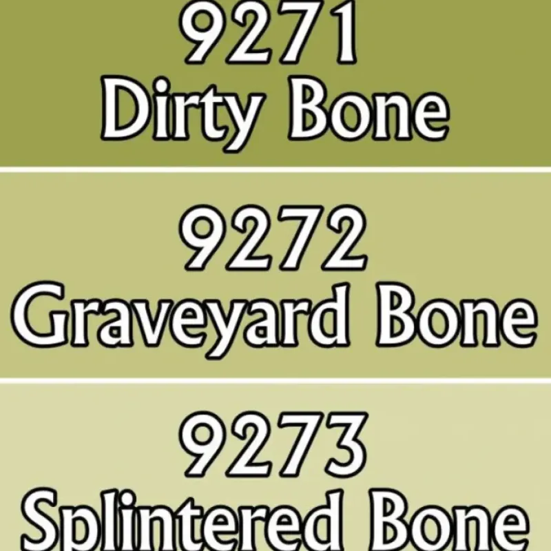 Tabletop Miniatures>Reaper Miniatures Neutral Bone #09791 Master Series Triads 3 Pack .5oz Paint - Your Source for Gaming Essentials