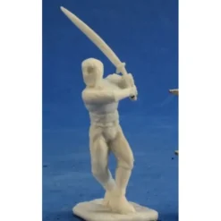 Tabletop Miniatures>Reaper Miniatures Ninja #80032 Chronoscope Bones Unpainted Plastic Mini Figure - Your Source for Gaming Essentials