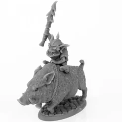 Tabletop Miniatures>Reaper Miniatures Norker Boss on War Pig #04036 Unpainted Metal Figure - Your Source for Gaming Essentials