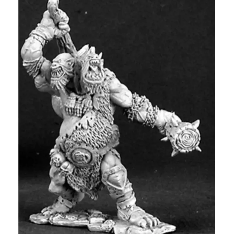 Tabletop Miniatures>Reaper Miniatures Nor'Okk, Ettin #03137 Dark Heaven Legends Unpainted Metal - Your Source for Gaming Essentials