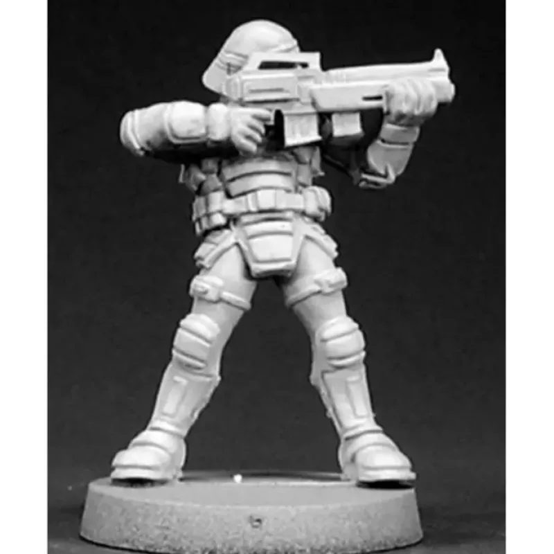 Tabletop Miniatures>Reaper Miniatures NOVA Corporate Security Guard #50004 Chronoscope Mini Figure - Your Source for Gaming Essentials