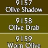 Tabletop Miniatures>Reaper Miniatures Olive Drabs #09753 Master Series Triads 3 Pack .5oz Paint - Your Source for Gaming Essentials