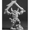 Tabletop Miniatures>Reaper Miniatures Orc Warboss #03218 Dark Heaven Legends Unpainted Metal Figure - Your Source for Gaming Essentials