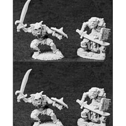 Tabletop Miniatures>Reaper Miniatures Orc Warriors Of Kargir 4 Pieces #06015 Dark Heaven Legends - Your Source for Gaming Essentials
