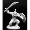 Tabletop Miniatures>Reaper Miniatures Orc Warrior #02124 Dark Heaven Legends Unpainted Metal Figure - Your Source for Gaming Essentials