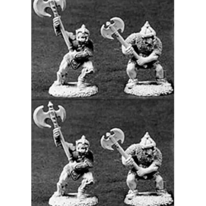 Tabletop Miniatures>Reaper Miniatures Orcs W/2H Weapons 4 Pcs #06027 Dark Heaven Legends Army Packs - Your Source for Gaming Essentials