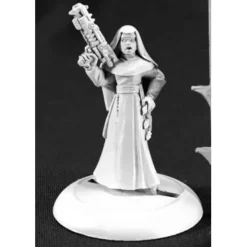 Tabletop Miniatures>Reaper Miniatures Order of St. George Nun #59048 Savage Worlds Unpainted Metal - Your Source for Gaming Essentials