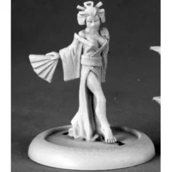Tabletop Miniatures>Reaper Miniatures Oyuki, Geisha #50152 Chronoscope Metal D&D RPG Mini Figure - Your Source for Gaming Essentials