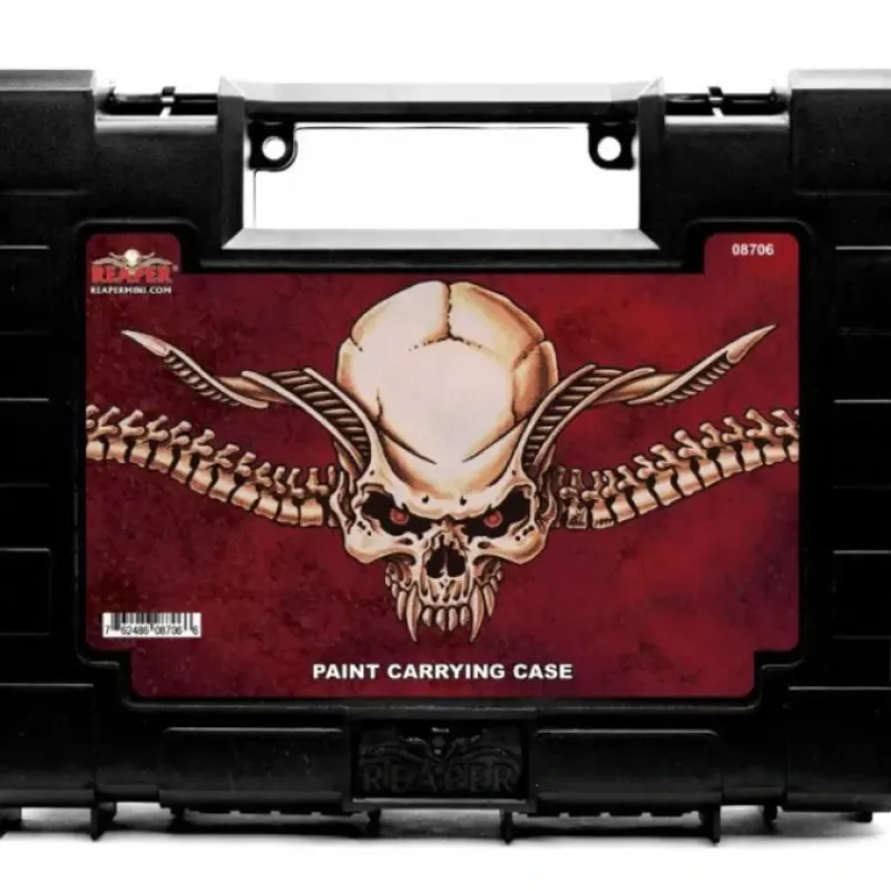 Tabletop Miniatures>Reaper Miniatures Paint Carrying Case #08706 for Master Series Paints - Your Source for Gaming Essentials