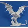 Tabletop Miniatures>Reaper Miniatures Pathfinder Red Dragon #89001 Bones Plastic D&D RPG Mini Figure - Your Source for Gaming Essentials