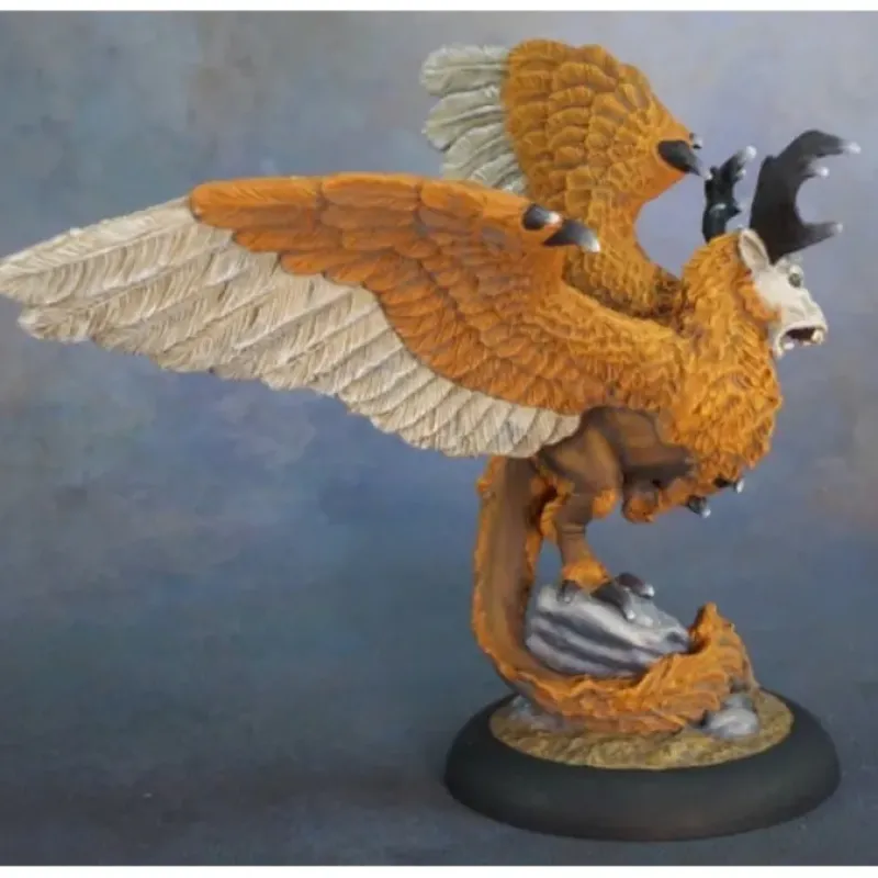 Tabletop Miniatures>Reaper Miniatures Peryton #03702 Dark Heaven Legends Unpainted Metal RPG Figure - Your Source for Gaming Essentials