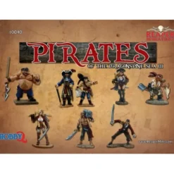Tabletop Miniatures>Reaper Miniatures Pirates Of the Dragon Spine Sea III #10040 Boxed Sets - Metal - Your Source for Gaming Essentials