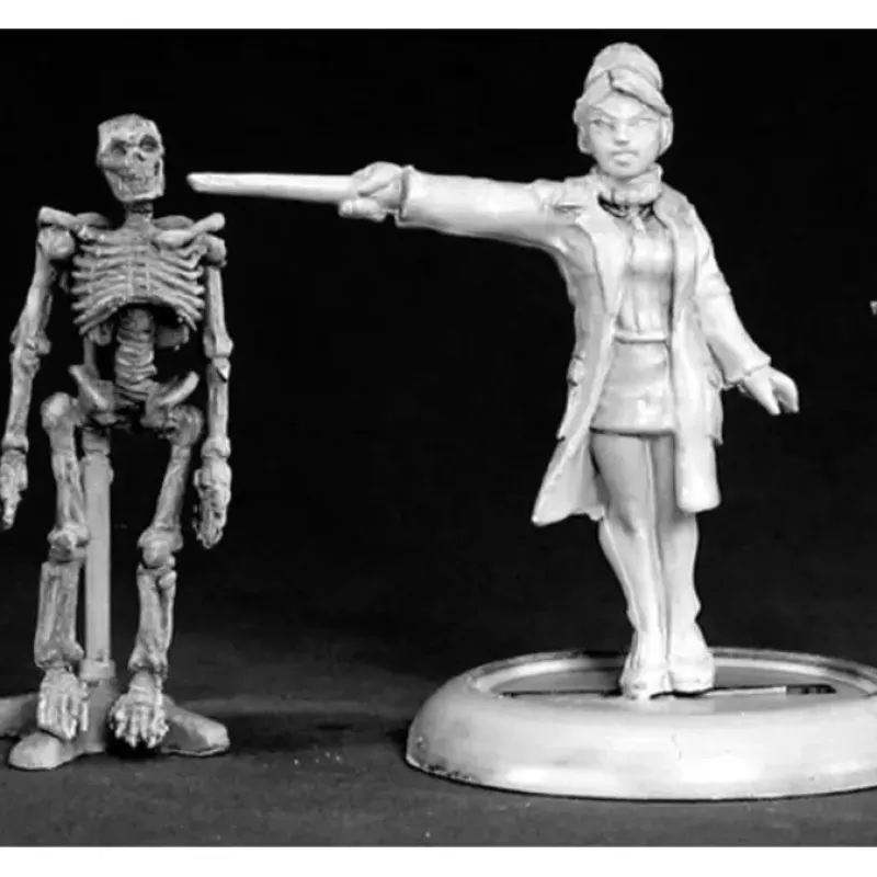 Tabletop Miniatures>Reaper Miniatures Professor Laura Pringle #50052 Chronoscope D&D RPG Mini Figure - Your Source for Gaming Essentials