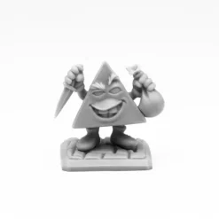 Tabletop Miniatures>Reaper Miniatures Pyram the Pincher, d4 #77646 Bones Unpainted Plastic Figure - Your Source for Gaming Essentials