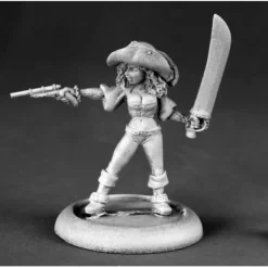 Tabletop Miniatures>Reaper Miniatures Racquel Blackrose, Buccaneer #50134 Chronoscope Mini Figure - Your Source for Gaming Essentials